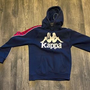 Kappa blue and red hoodie